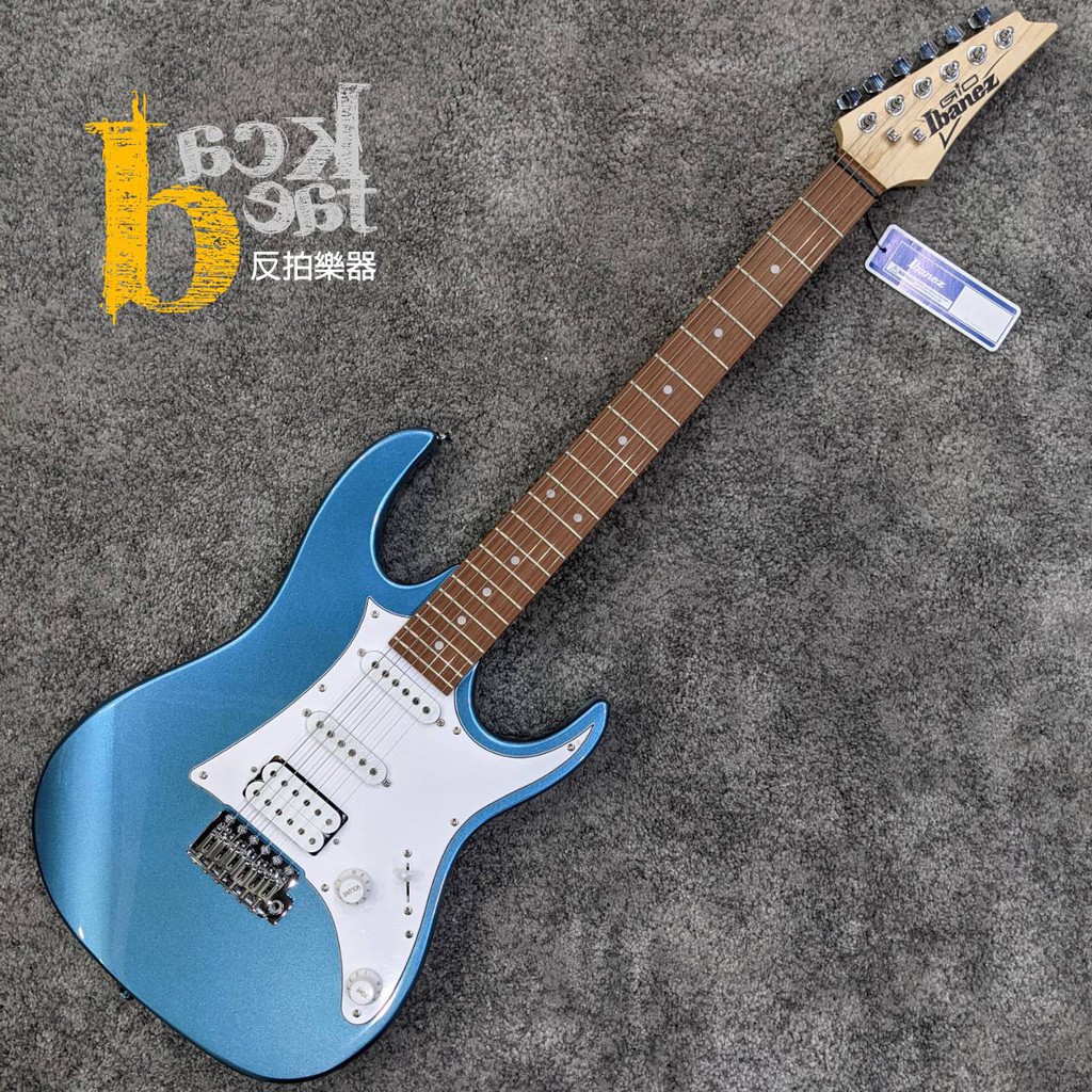 【反拍樂器】IBANEZ GRX40-MLB 單單雙 金屬色 淺藍色 電吉他 免運費 公司貨 入門