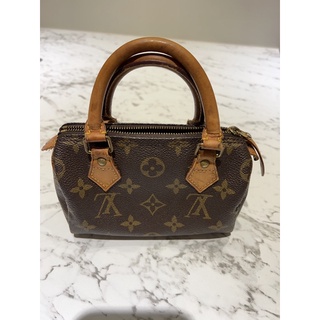 (售出）LV Vintage Speedy Mini含原廠背帶