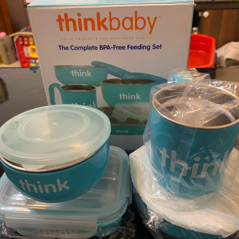 ThinkBaby 不鏽鋼餐具4件組