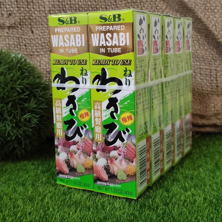 S&amp;B WASABI 🔥西洋山葵醬🥵  //極辣// 高級餐廳用&lt;日本👹原裝進口&gt;