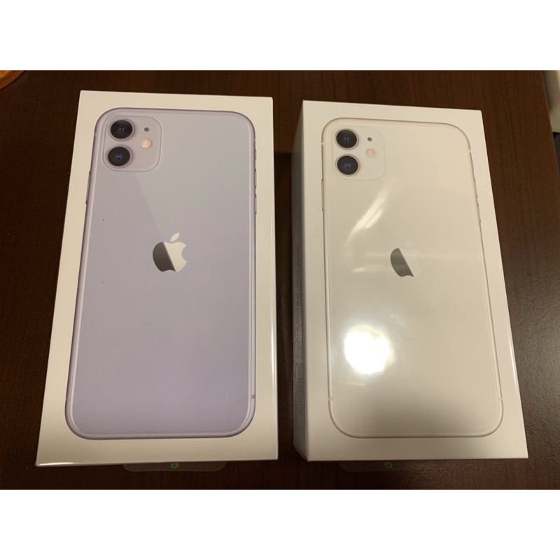 iPhone 11 128 紫色/白色 全新品未拆封 台灣公司貨 恕不議價