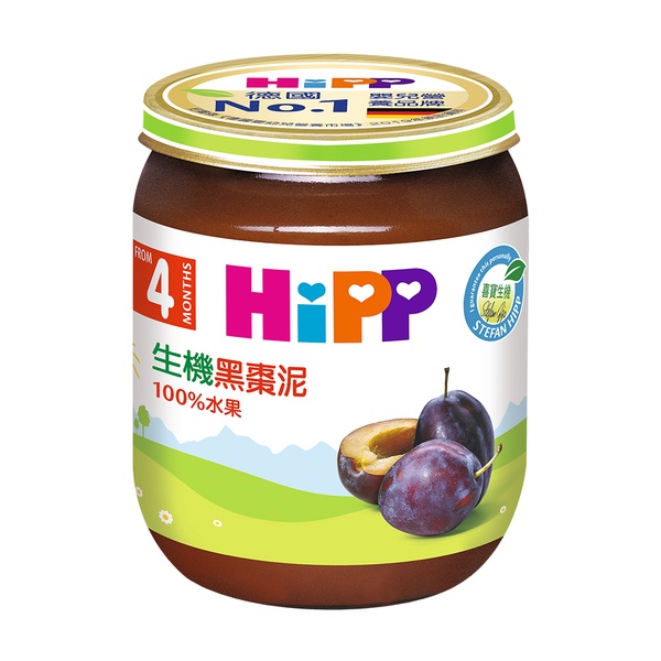喜寶HiPP 生機黑棗泥(125g)