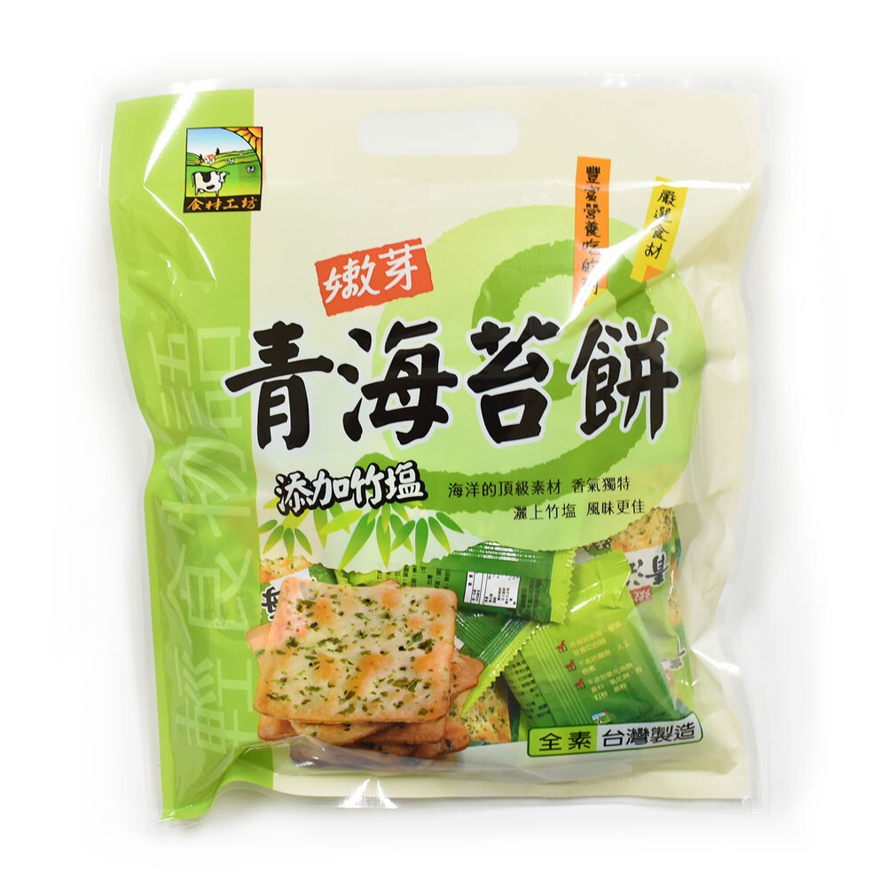 輕食物語竹鹽青海苔餅