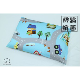 【雙寶爸】臺灣製 兒童乳膠枕 卡通 交通城市 枕頭 午休枕 午睡枕 沙發靠枕 沙發抱枕 床頭枕 床頭抱枕 幼稚園 託兒所