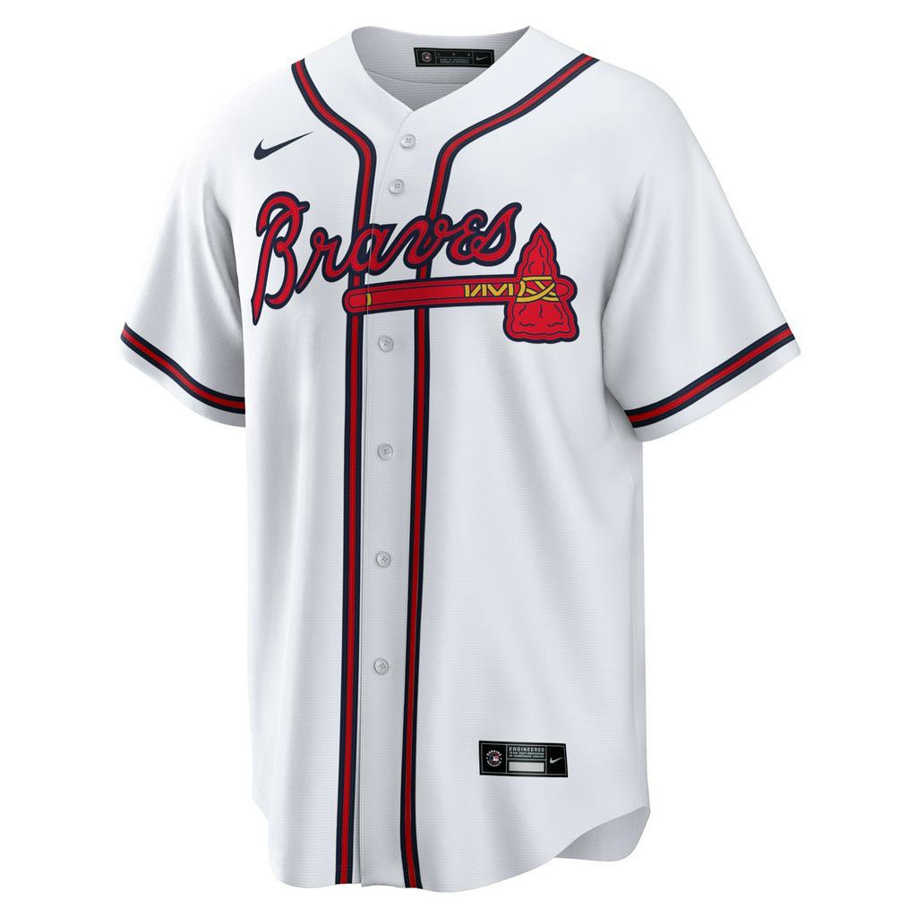 [歐美正品] MLB亞特蘭大勇士主場球衣Atlanta Braves Nike Home Jersey