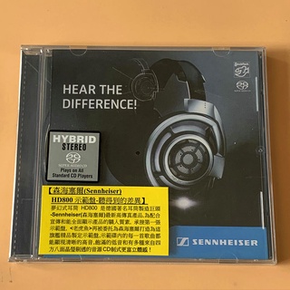 老虎魚錄音 德國耳機 森海塞而 SENNHEISER HD800 示范盤 CD 專輯
