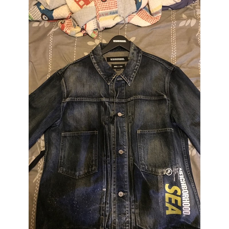 誠実 NEIGHBORHOOD×WINDANDSEA デニムジャケット ecousarecycling.com