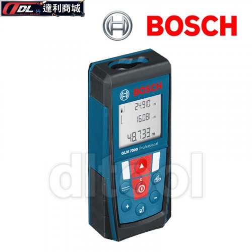 =達利商城= BOSCH 博世 glm7000 70米 雷射測距儀 GLM 7000 (可轉換台尺坪數)