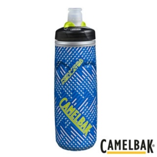美國 CAMELBAK 保冷噴射水瓶 620ml-飛速藍