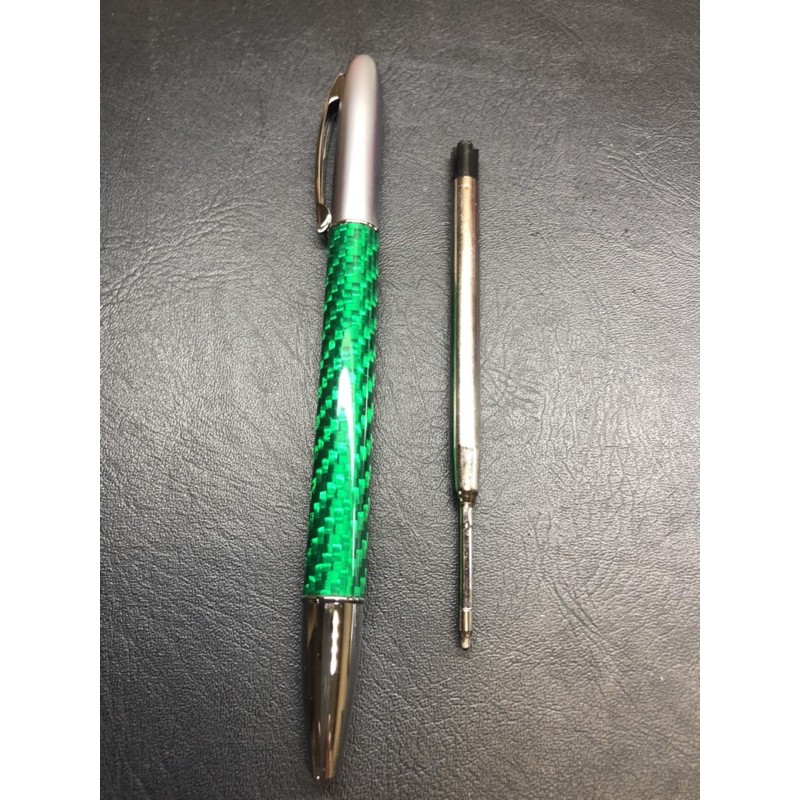綠色碳纖維 派克原子筆
