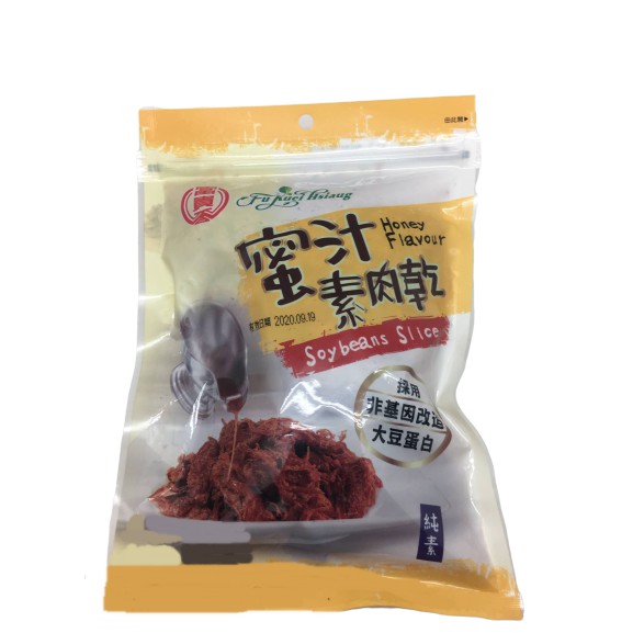 【團購熱賣】 蜜汁素肉乾-300G