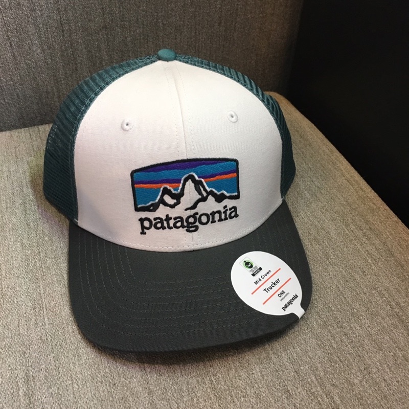 Patagonia P-6 Trucker Cap 經典 Logo 卡車司機 網帽 帽子 1色(含紙袋+芝加哥限定貼紙)
