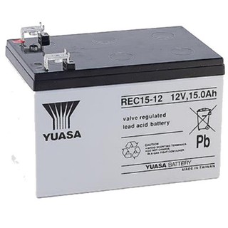 【YUASA REC15-12】火速出貨⚡ 湯淺 YUASA REC15-12 (12v15Ah) 特殊規格 救車電瓶