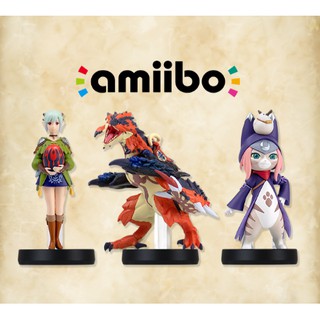 【艾達電玩】全新現貨 NS Switch Amiibo 魔物獵人物語2：破滅之翼 艾娜 破滅火龍 月路 魔物獵人