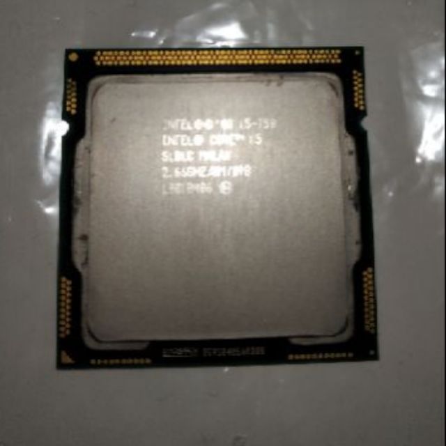 Intel Core i5-750 2.667G/8M/45奈米/四核心/1156腳位/ CPU