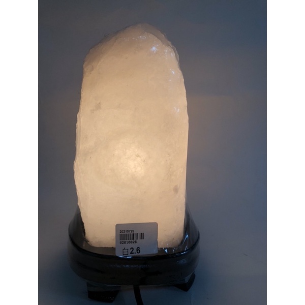 原礦原鹽-白玉鹽燈2.6公斤