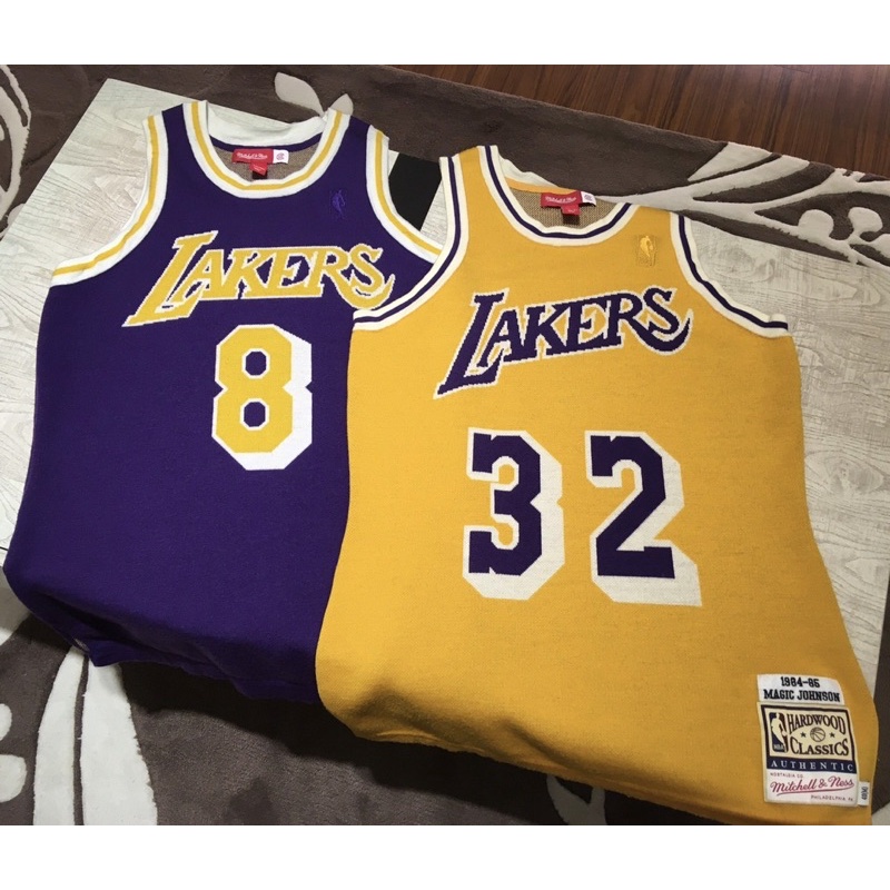 NBA球衣 湖人 Kobe Bryant 紫金 Mitchell&amp;Ness x CLOT 聯名款