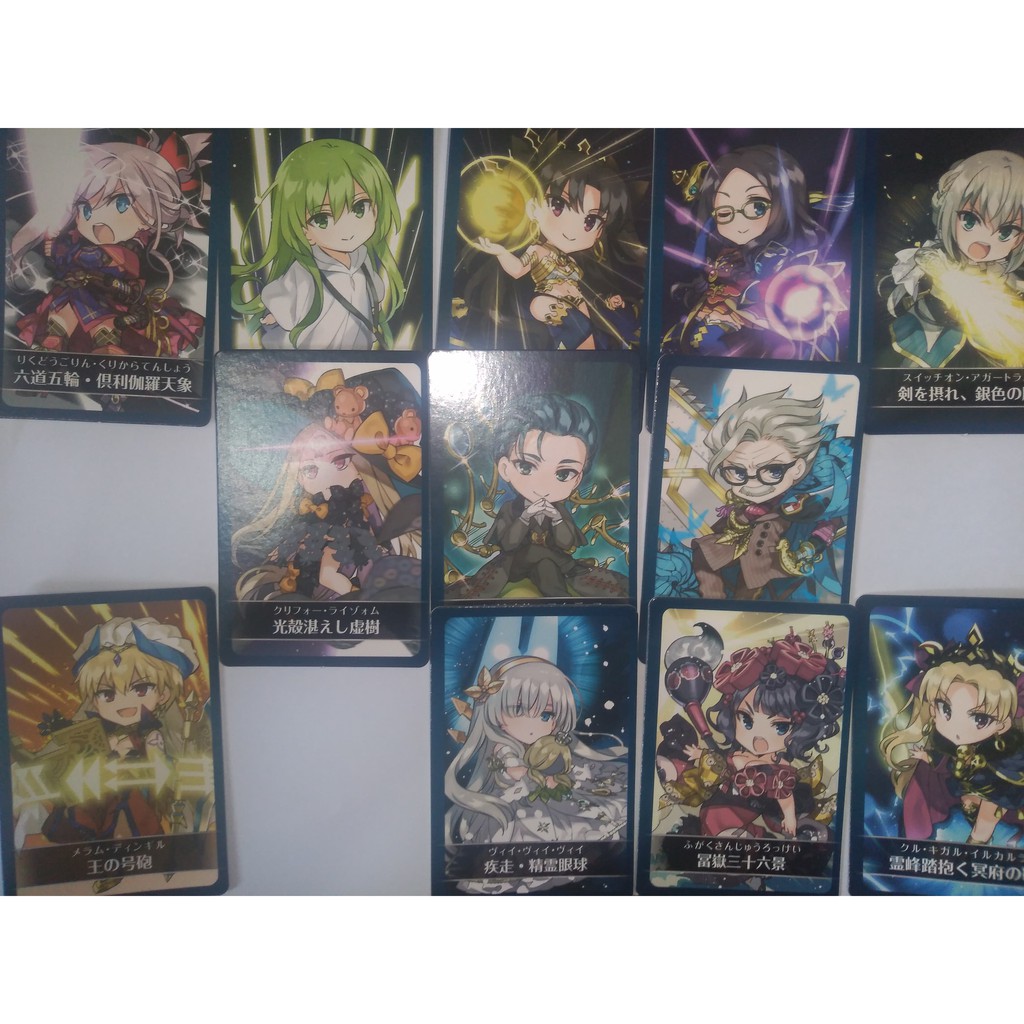 現貨 Fate Fgo Ace 寶具花牌花札零售c 列凜阿比艾蕾皇女恩奇都賢王 5308商店 蝦皮購物