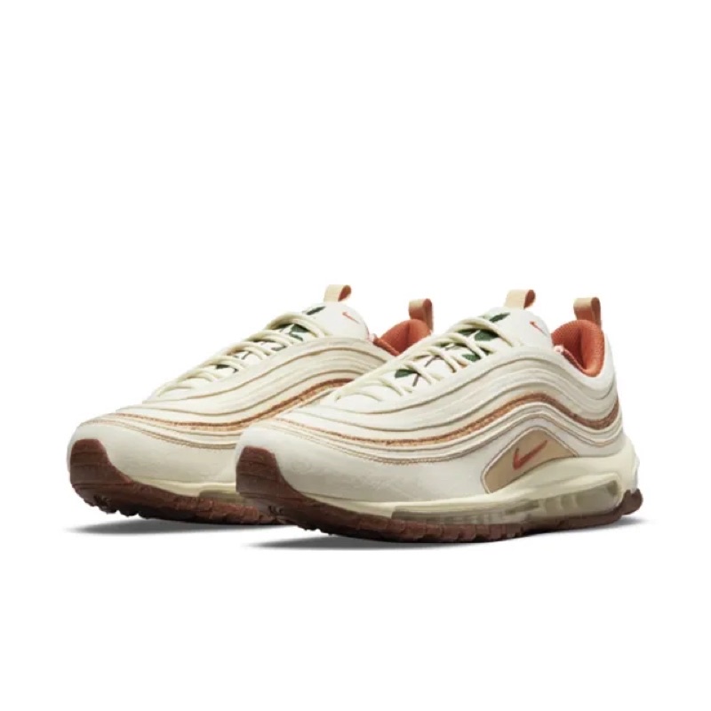 𝓑&amp;𝓦 現貨 免運 NIKE AIR MAX 97 SE 男休閒鞋-奶茶-DC3986100