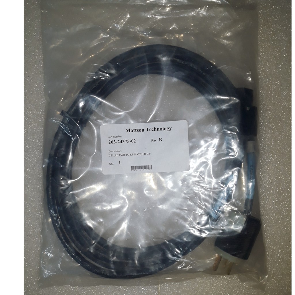 Mattson Technology 263-24375-02 REV B CBL,AC PWR TO RF MATCH