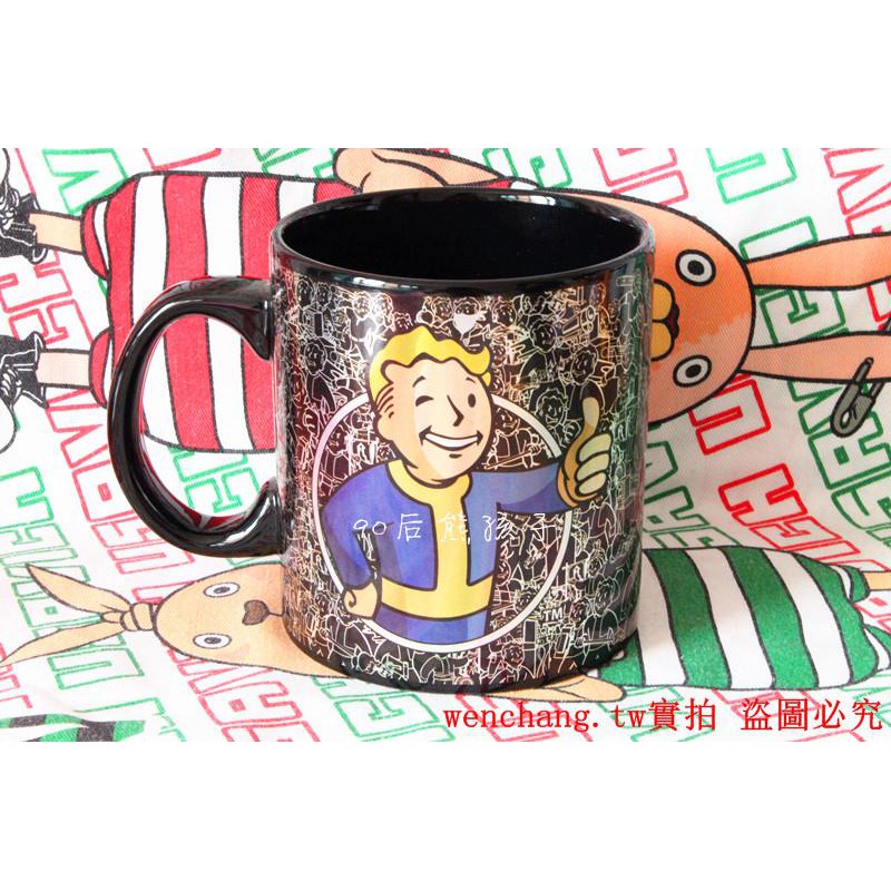 爆款特價避難所小子陶瓷馬克杯輻射4 Fallout 4水杯子bioworld游戲周邊 蝦皮購物