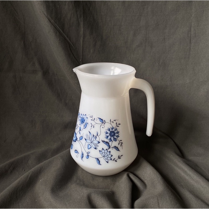 {{ 老叢 }} 🫖 早期法國Arcopal Franc牛奶玻璃水壺