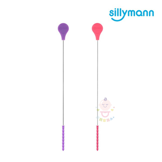 🔥快速出貨🔥【寶貝家族Ａ+】韓國 sillymann 100%鉑金矽膠吸管專用刷