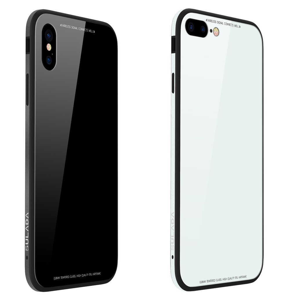 保護殼 適用於 iphone 8 iphone x i7 6 6s plus xr xs max 防摔殼 玻璃殼 手機殼