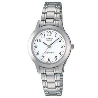 【CASIO】米蘭典雅風情腕錶-數字白面(LTP-1128A-7B)正版宏崑公司貨