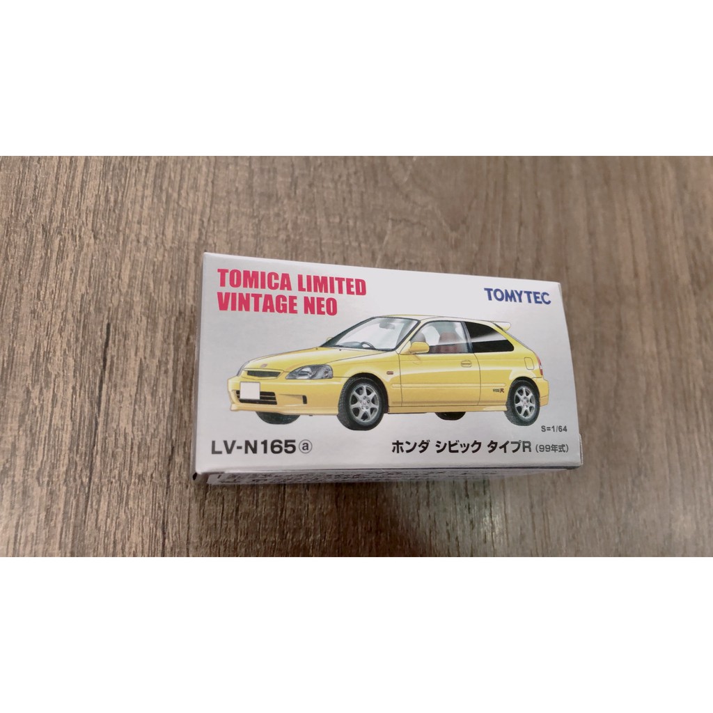 TOMYTEC LV-N165a Honda Civic TypeR 99 黃