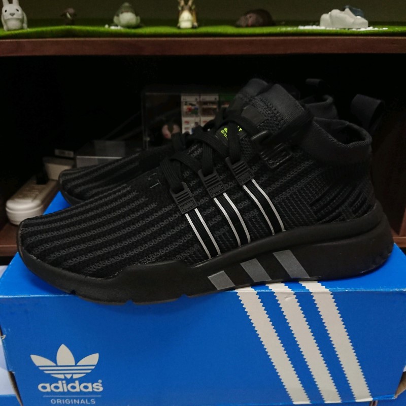 【小八】Adidas EQT Support Mid Adv PK Black 黑 B37456