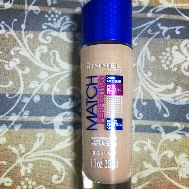 Rimmel foundation 粉底液 (Ivory)