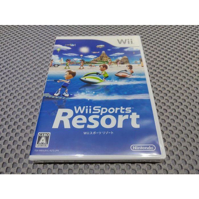 Wii 運動 度假勝地 純日版 wii u可用 原廠 全新未拆 wii sports resort