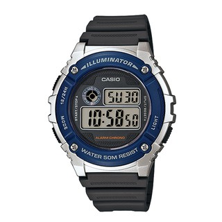 【CASIO】卡西歐 電子運動手錶 W-216H-2A 防水50米 台灣卡西歐保固一年