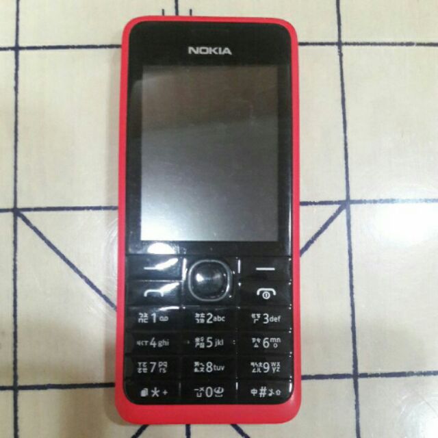 NOKIA 301紅色(3G.雙卡雙待)