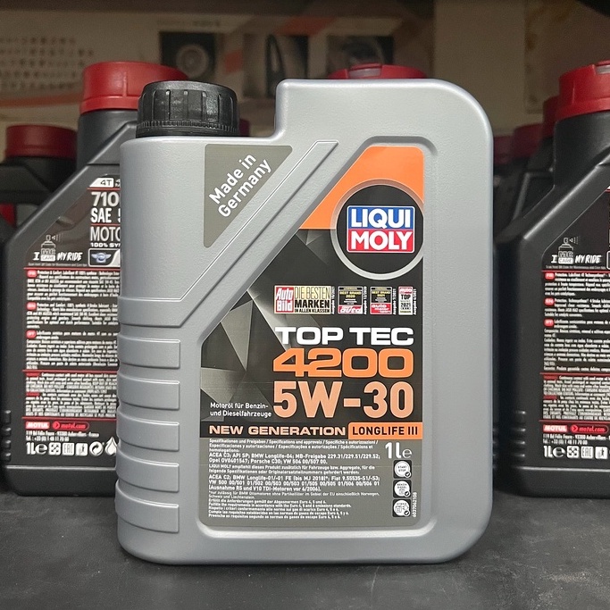 【阿齊】LIQUI MOLY 4200 5W-30 TOP TEC C3 力魔 汽車機油 1L