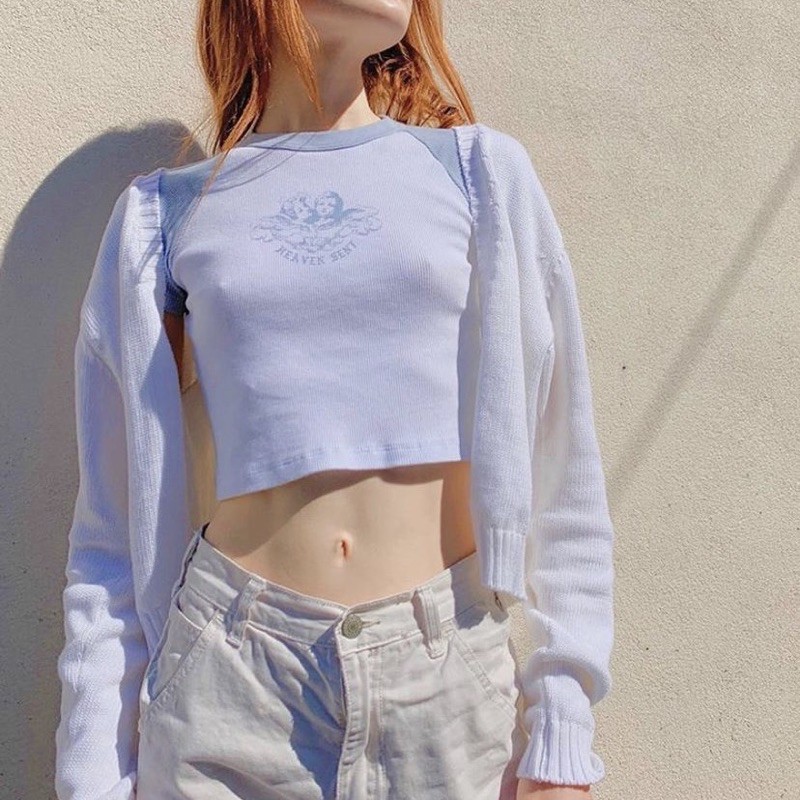 現貨秒出 Brandy Melville Bella Heaven Sent Top 蝦皮購物