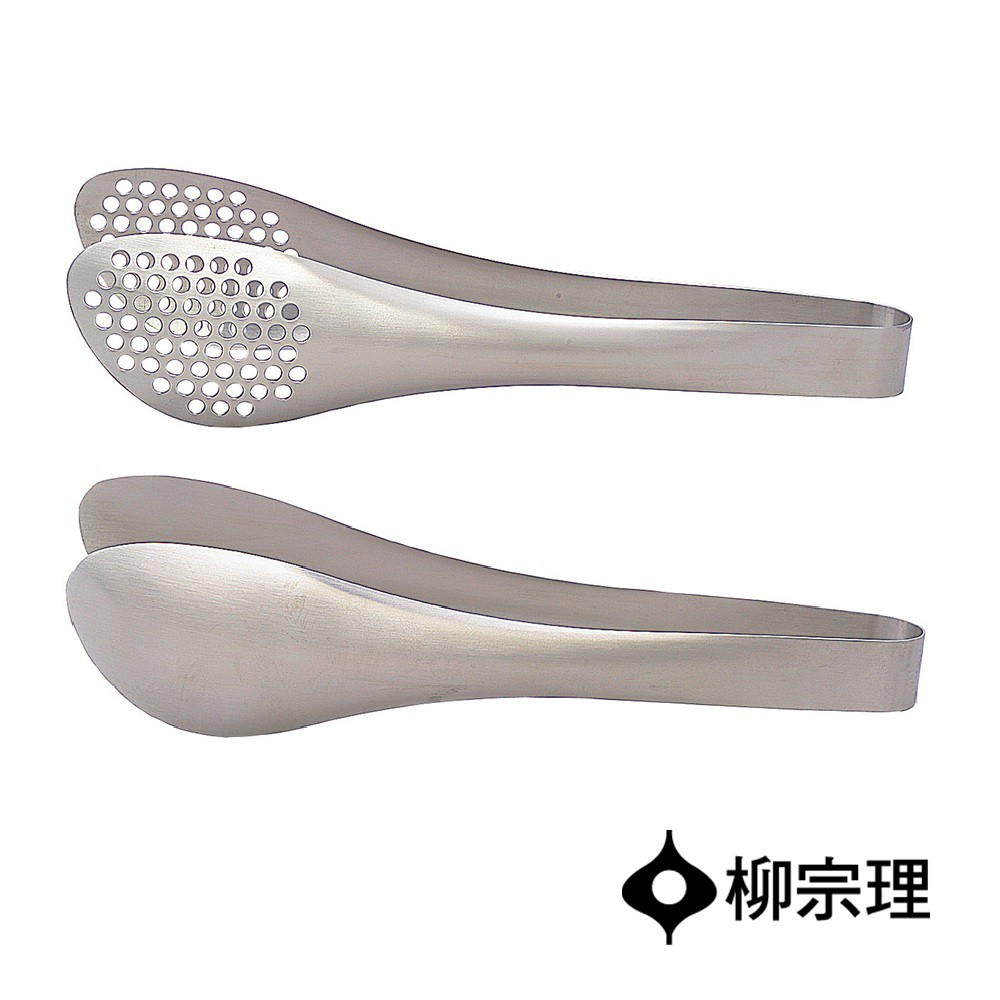 【日本柳宗理】不鏽鋼料理夾(有孔/無孔) 露營 野炊 烤肉夾 沙拉夾 備料夾《屋外生活》