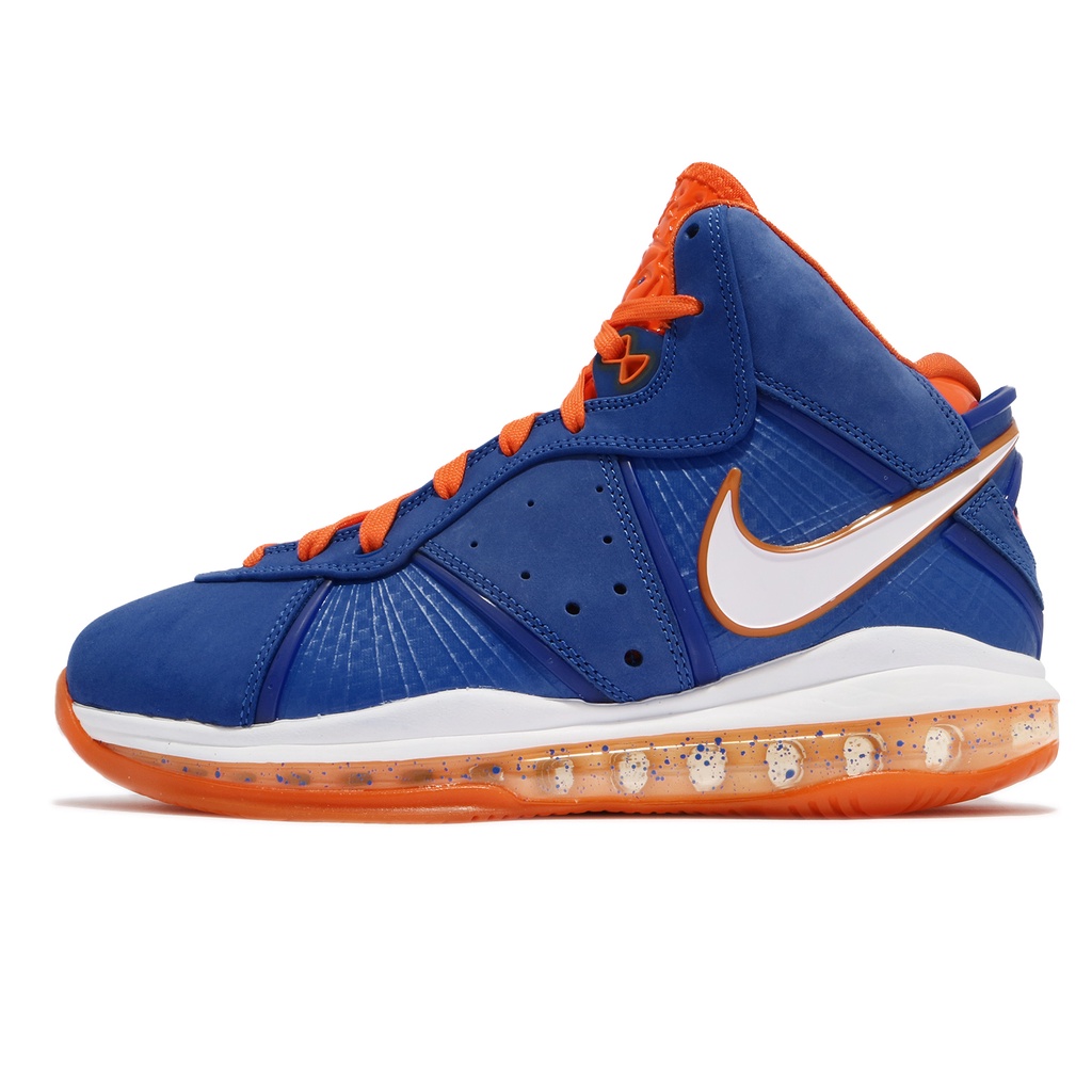 Nike 籃球鞋 Lebron VIII QS 藍 橘 詹皇 8代 復刻 HWC 男鞋 【ACS】 CV1750-400