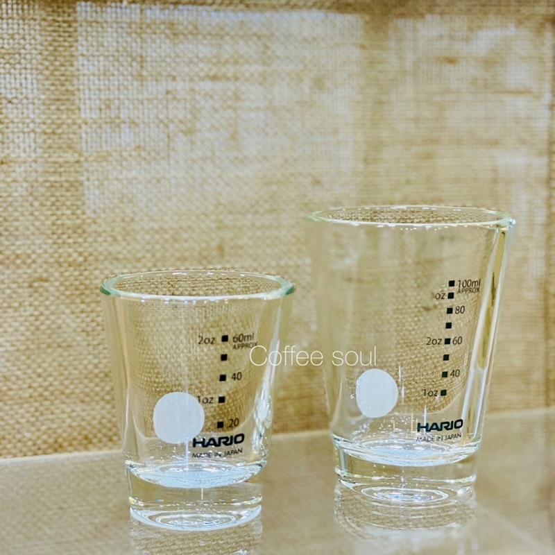 現貨 附發票【咖啡魂】 HARIO SGS-80B  耐熱玻璃 濃縮杯 玻璃量杯 日本製 盎司杯 80cc 140cc
