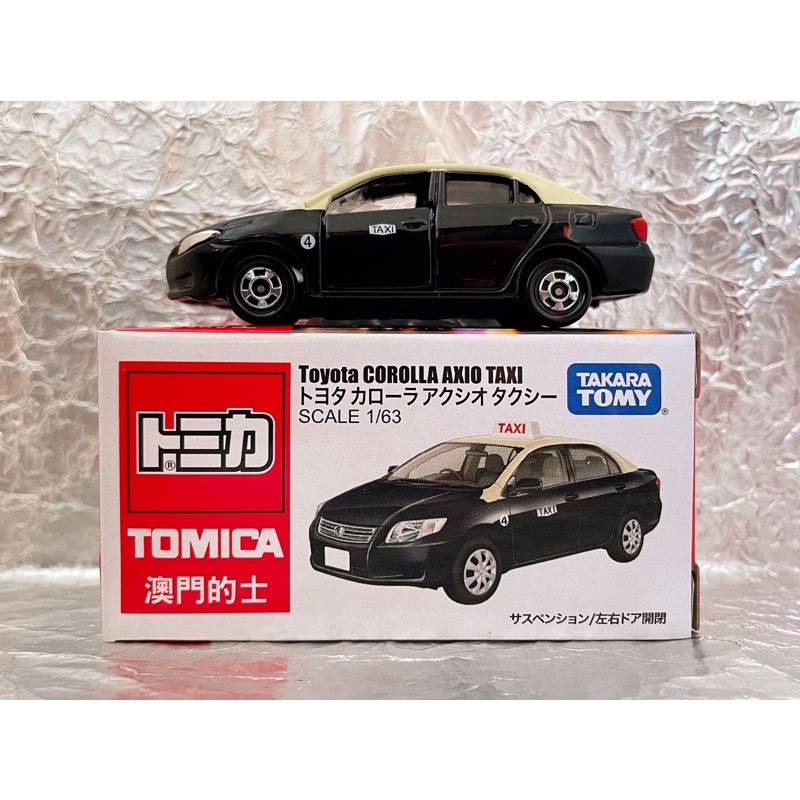 TOMICA 澳門的士 香港 計程車 Toyota corolla Taxi 黑色計程車 多美 TOMY