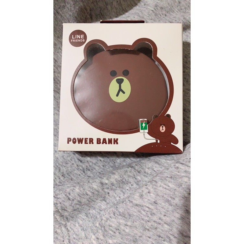 Line Friends 熊大行動電源 蝦皮購物