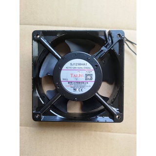 D●臺灣三巨✯ SJ1238 AC DC 軸流 塑葉 散熱 排 通 抽風 雙滾珠 排煙 風扇 4吋 防水 防塵 IP55