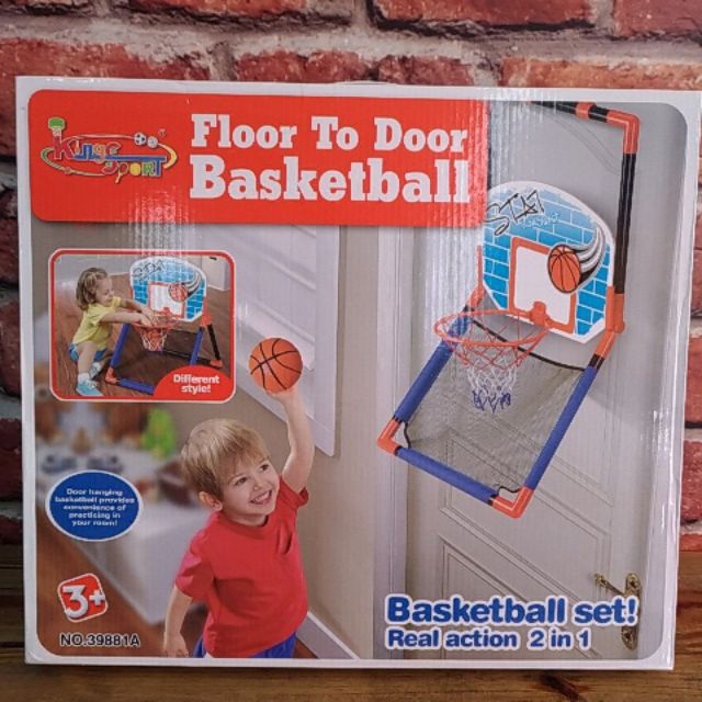 二合一籃球組/歡樂籃球組/保齡球運動組 ST安全玩具 【全新-需自行組裝】兒童玩具