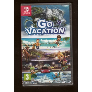 {瓜瓜皮}全新 NS Switch 遊戲 日英文版 歡樂假期 GO VACATION(遊戲都能回收)