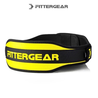 【FITTERGEAR】 舒適腰帶2.0 較硬 綠/黃/黑 (深蹲 硬舉 握推 穩定核心 力量 訓練 舉重 護腰)