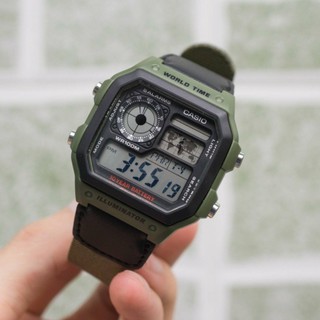 Casio 軍事輕量世界地圖錶 1年保固 10年電力 百米防水 地圖 地圖錶 手錶 腕錶 Untied Freak