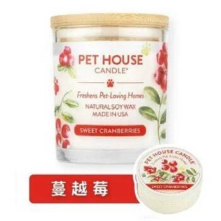 ⧔趴趴狗寵物精品⧕ PET HOUSE 香氛蠟燭 蔓越莓 45g