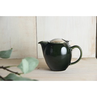 現貨 日本製造ZERO JAPAN古董綠黑色茶壺 | 黑色 茶葉 茶壺 日本製 茶壺 陶壺 美濃燒 日本進口
