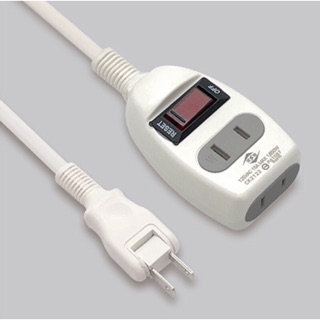 ~最新版安規~【威電牌 臺灣製造】1開2插2孔15A延長線/15A 1650W/附開關延長線2122【LD305】